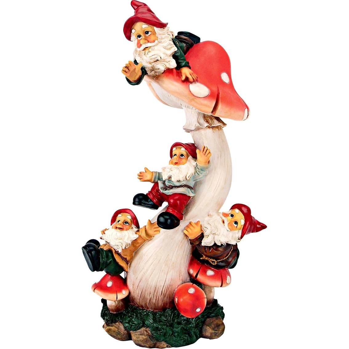 Discount ๐ Design Toscano Mushroom Madness Garden Gnome Statue ๐ 3 Discount ๐ Design Toscano Mushroom Madness Garden Gnome Statue ๐