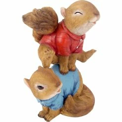 Budget โ๏ธ Design Toscano Leaping Squirrels Garden Statue โ
