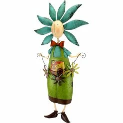 Discount ⭐ Design Toscano Flower Children Metal Garden Statue: Boy 🛒 -Patio Shop unnamed file 408
