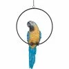 Discount 👏 Design Toscano Polly In Paradise Parrot Sculpture On Ring Perch 🧨 -Patio Shop unnamed file 415