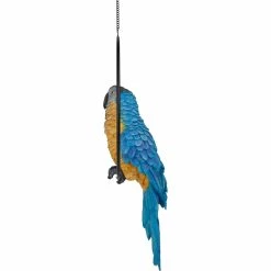 Discount 👏 Design Toscano Polly In Paradise Parrot Sculpture On Ring Perch 🧨 -Patio Shop unnamed file 420