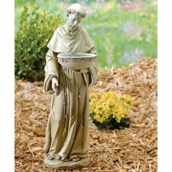 Best reviews of 👍 Joseph's Studio St. Francis Solar Birdbath Statue ✨