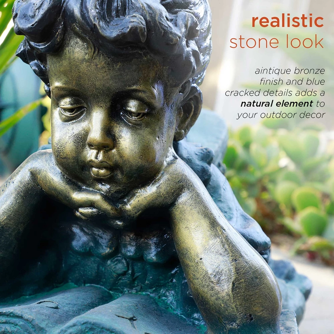 Cheap ⌛ Alpine Girl Lying Down Reading Book Statue 16 In. ⌛ 7 Cheap ⌛ Alpine Girl Lying Down Reading Book Statue 16 In. ⌛ - Image 5