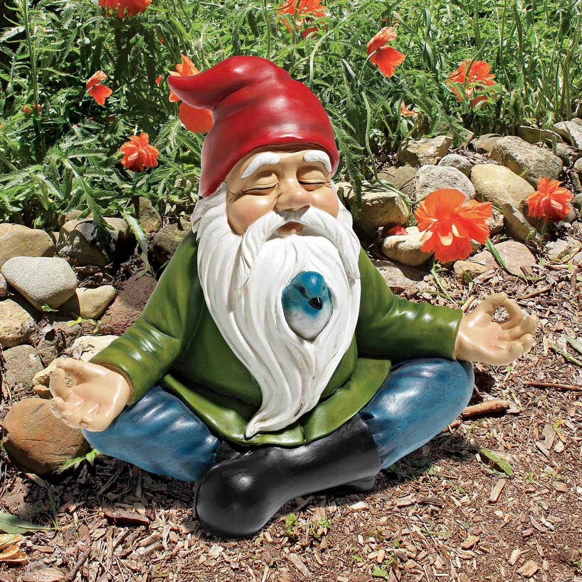 Outlet 🔥 Design Toscano Zen Garden Gnome Statue 🥰 6 Outlet 🔥 Design Toscano Zen Garden Gnome Statue 🥰 - Image 4