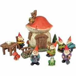Flash Sale 🌟 Design Toscano Tiny Forest Friends Gnome Garden Statue Collection 🌟 -Patio Shop unnamed file 473