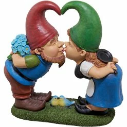 Promo 🛒 Design Toscano Kiss And Tell Lover Gnomes Statue ⌛ -Patio Shop unnamed file 475