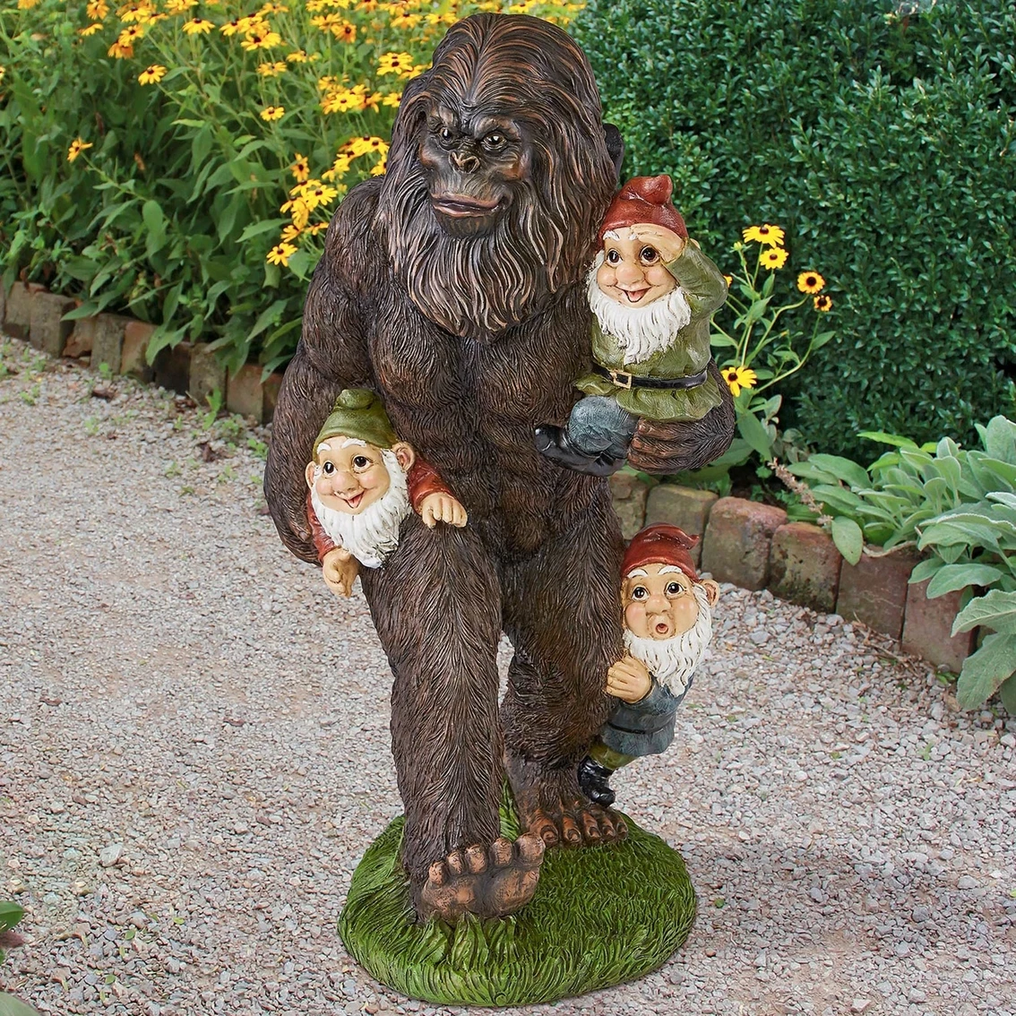Best Sale ๐ Design Toscano Schlepping The Garden Gnomes Bigfoot Statue ๐คฉ 6 Best Sale ๐ Design Toscano Schlepping The Garden Gnomes Bigfoot Statue ๐คฉ - Image 4