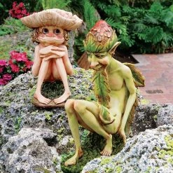 Deals 🌟 Design Toscano Svenska And Theodor Garden Troll Sculpture 2 Pc. Set 🔥