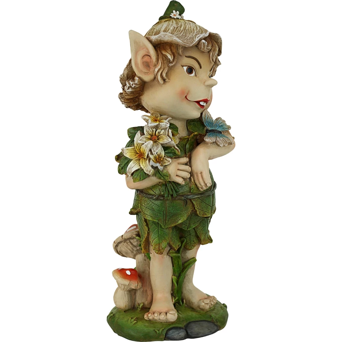 New 👏 Design Toscano Pixie Perry Elfin Gnome Garden Statue 😍 5 New 👏 Design Toscano Pixie Perry Elfin Gnome Garden Statue 😍 - Image 3