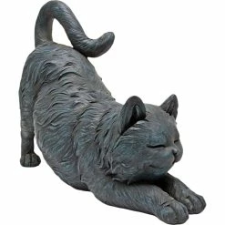 Promo 🥰 Design Toscano Playful Cat Stretching Statue 👏
