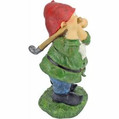Discount ⭐ Design Toscano Bogey Burt Garden Gnome Statue 🎁 -Patio Shop unnamed file 548