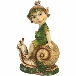 Coupon 👏 Design Toscano Pixie Pete Elfin Gnome Garden Statue 🎁