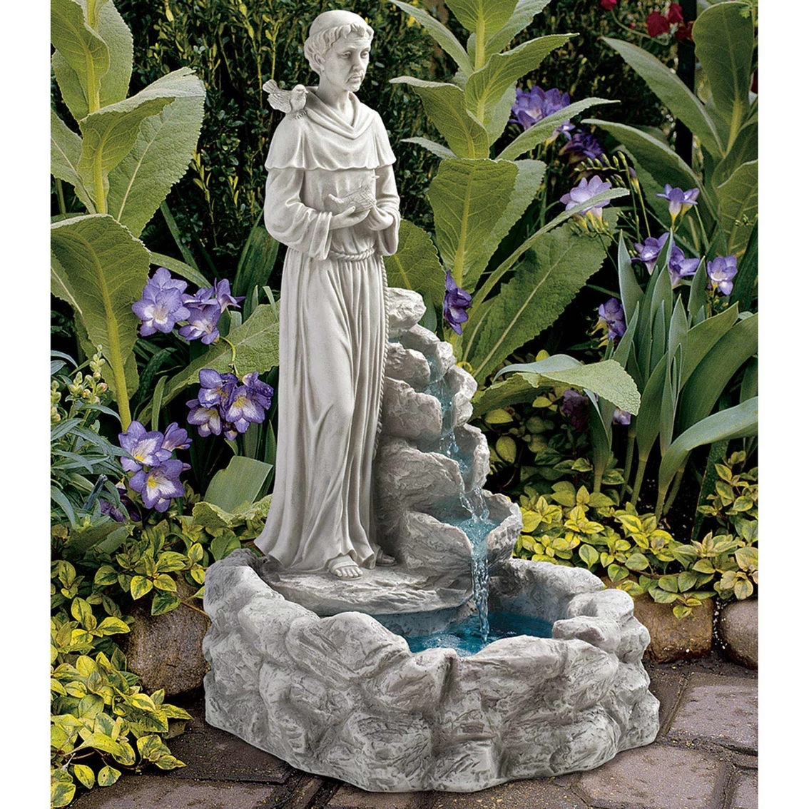 Discount ๐คฉ Design Toscano Nature's Blessed Prayer St. Francis Sculptural Fountain ๐ฅฐ 6 Discount ๐คฉ Design Toscano Nature's Blessed Prayer St. Francis Sculptural Fountain ๐ฅฐ - Image 4