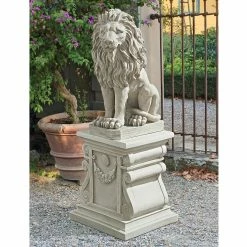 Buy 😉 Design Toscano Mansfield Manor Lion Sentinel Statue 🌟 -Patio Shop unnamed file 610