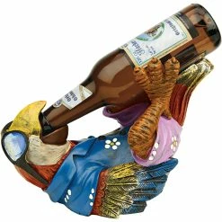 Cheapest 💯 Design Toscano Beer Buddy Tiki Parrot Statue 💯