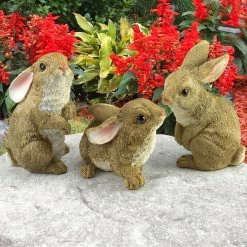 Cheapest 🎁 Design Toscano The Bunny Den, Garden Rabbit Statues 🔔 -Patio Shop unnamed file 681
