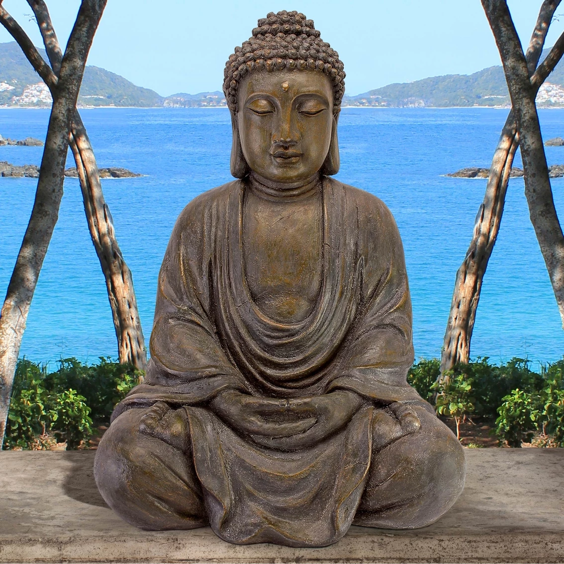 Promo π₯ Design Toscano Meditative Buddha Of The Grand Temple Garden Statue π€© 6 Promo π₯ Design Toscano Meditative Buddha Of The Grand Temple Garden Statue π€© - Image 4