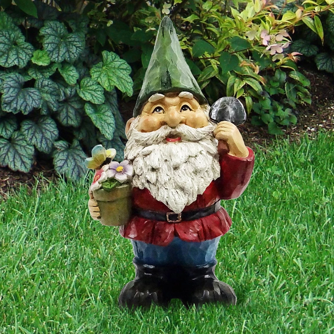 Wholesale ๐คฉ Alpine Garden Gnome With Flower Pot โ 4 Wholesale ๐คฉ Alpine Garden Gnome With Flower Pot โ - Image 2