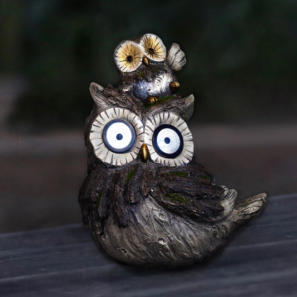 Deals ๐ฏ Alpine Solar Owls Statue With Changing Color Eyes โญ 5 Deals ๐ฏ Alpine Solar Owls Statue With Changing Color Eyes โญ - Image 3
