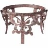 Outlet 💯 Evergreen Butterfly Adorned Gazing Ball Hardware Stand 👏