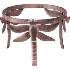 Buy ⌛ Evergreen Dragonfly Adorned Gazing Ball Hardware Stand 😀