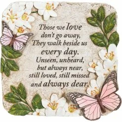 Buy 🥰 Evergreen Those We Love, Butterflies Garden Stone ✨