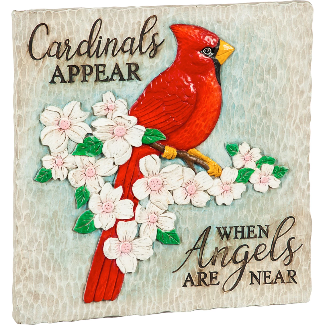 Flash Sale ✔️ Evergreen 10.5 In. Cardinals Appear When Angels Are Near Garden Stone ⌛ 3 Flash Sale ✔️ Evergreen 10.5 In. Cardinals Appear When Angels Are Near Garden Stone ⌛