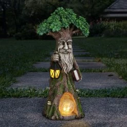 Buy ✨ Exhart Solar LED Fairy Or Tree Garden Statue With Crackle Ball 🌟 -Patio Shop unnamed file 780