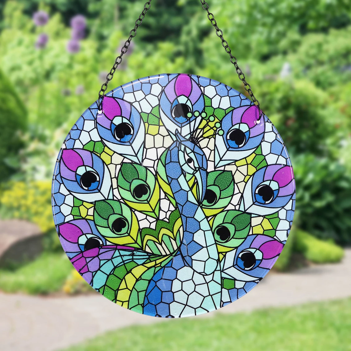 Best deal ๐ฏ Exhart Hanging Mosaic Peacock Suncatcher ๐ 4 Best deal ๐ฏ Exhart Hanging Mosaic Peacock Suncatcher ๐ - Image 2
