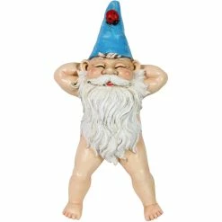 Flash Sale ✔️ Exhart Sunbathing Sal Pool Floater Garden Gnome 13 In. Statue 🔥