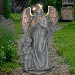 Top 10 ⭐ Exhart Angel And Little Boy Angel Resin 8 X 14 In. Garden Statue 🤩 -Patio Shop unnamed file 839
