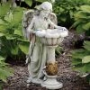 Wholesale 🥰 Roman Joseph's Studio 22 In. Angel With Solar Birdbath 🥰