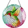 Budget 🔥 Exhart Hanging Mosaic Hummingbird Suncatcher 🎉 -Patio Shop unnamed file 844