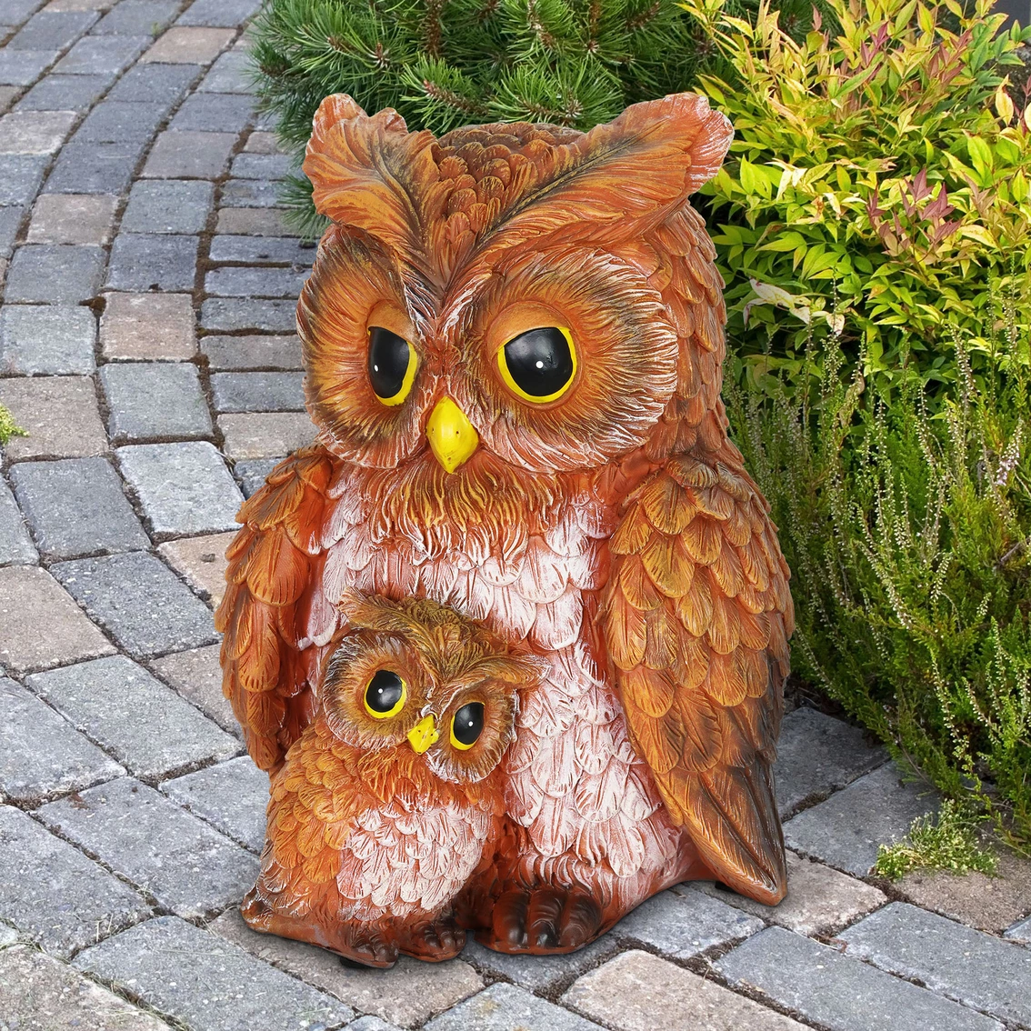 Cheapest ๐ Exhart Owl With Owlet Garden Statue โค๏ธ 4 Cheapest ๐ Exhart Owl With Owlet Garden Statue โค๏ธ - Image 2