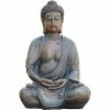 Buy ❤️ Alpine Indoor And Outdoor 15 In. Meditating Buddha Statuary Decor 😍 -Patio Shop unnamed file 863