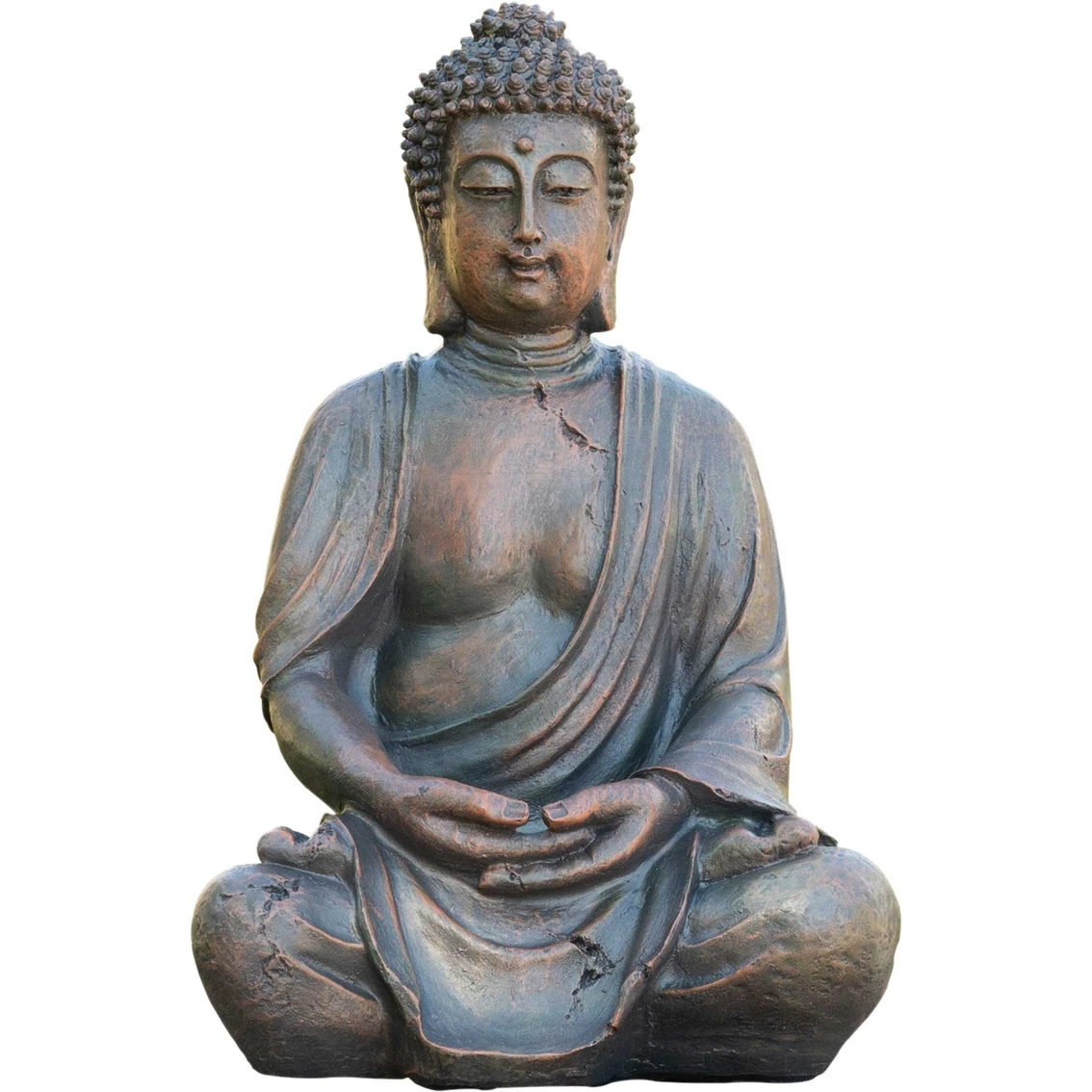 Buy ❤️ Alpine Indoor And Outdoor 15 In. Meditating Buddha Statuary Decor 😍 3 Buy ❤️ Alpine Indoor And Outdoor 15 In. Meditating Buddha Statuary Decor 😍