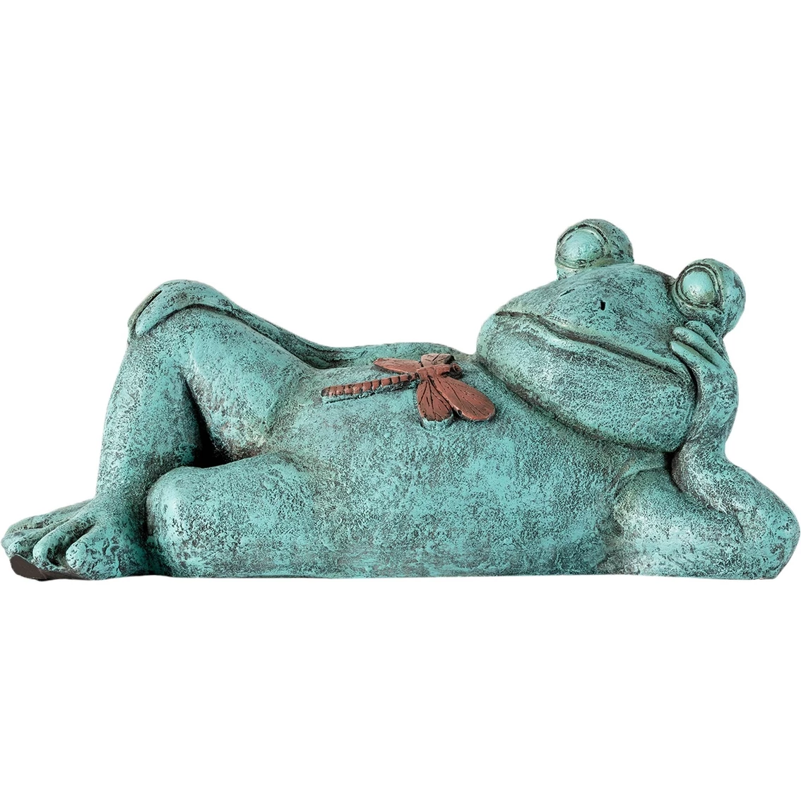 New 🌟 Alpine 7 In. Tall Indoor/Outdoor Sleeping Frog With Dragonfly Garden Statue 🥰 3 New 🌟 Alpine 7 In. Tall Indoor/Outdoor Sleeping Frog With Dragonfly Garden Statue 🥰