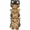 Deals 🔥 Alpine 25 In. Tall Outdoor Solar Powered Binocular Owls Yard Statue With LED Lights 🌟 -Patio Shop unnamed file 870