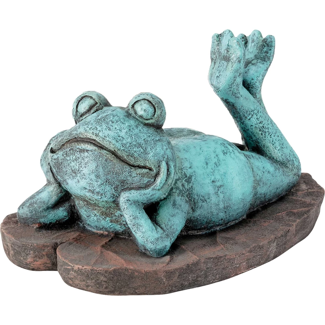 Cheapest 🌟 Alpine 9 In. Tall Indoor/Outdoor Sunbathing Frog Garden Statue Decoration 🛒 3 Cheapest 🌟 Alpine 9 In. Tall Indoor/Outdoor Sunbathing Frog Garden Statue Decoration 🛒