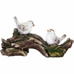 Cheapest ⭐ Alpine 11 In. Tall Indoor/Outdoor Birds On Branch Statue Decoration ❤️