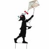 Promo 💯 Alpine Solar Powered Stake Boy Silhouette Flying Kite With LED Lights 🌟 -Patio Shop unnamed file 892