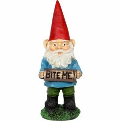 Best Sale ๐ฏ Exhart Sign Holding Gnome Statue 13 In. ๐งจ
