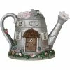 Outlet ✨ Exhart Solar Silver Tea Pot Fairy House Garden Statue 7 In. 🌟 -Patio Shop unnamed file 962
