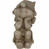 Best reviews of 🔔 Sinomart MGO Garden Gnome Boy Figure 14 In. 🧨 -Patio Shop unnamed file 987
