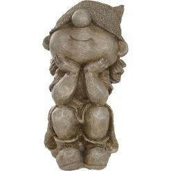 Best reviews of 🔔 Sinomart MGO Garden Gnome Boy Figure 14 In. 🧨