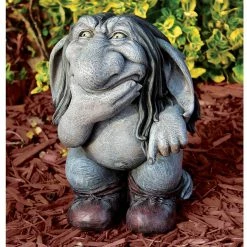 Brand new 🧨 Design Toscano Pondering Sylvester Gnome Statue 🔔 -Patio Shop unnamed file 99